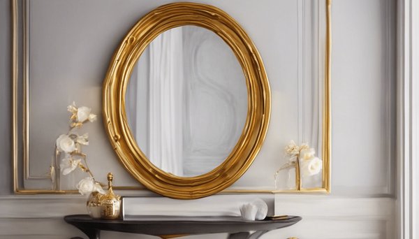Miroir doré : astuces pour sublimer votre intérieur avec style