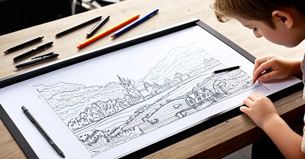 La drawin'table : l'outil créatif idéal pour vos enfants