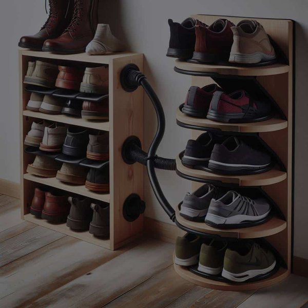 Quelles sont les solutions innovantes pour un rangement de chaussures efficace dans un petit espace ?