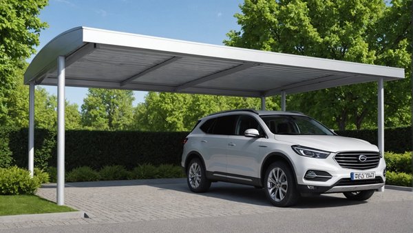 Carport pour voiture en aluminium : durable et facile à installer