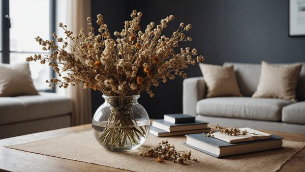 Fleurs séchées : des éléments de décoration efficace pour votre salon ?
