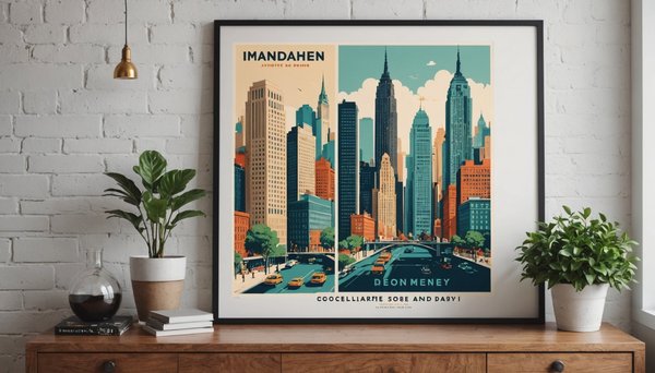 Affiches de villes personnalisées : un décor unique et durable