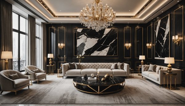 Matériaux précieux en architecture intérieure de luxe : l'essentiel